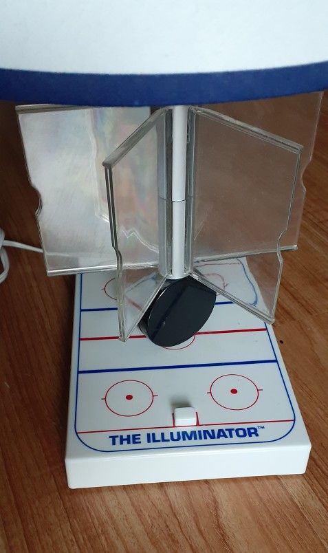 Vintage 1996 Hockey Lamp