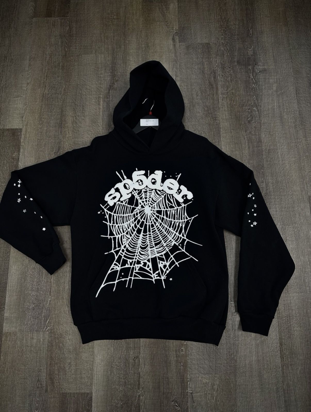 Sp5der Web Hoodie – Black/White (Men’s)