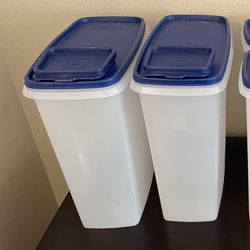 2 Tupperware Cereal Containers