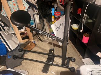 The DB Method Exercise Squat Machine and other accessories