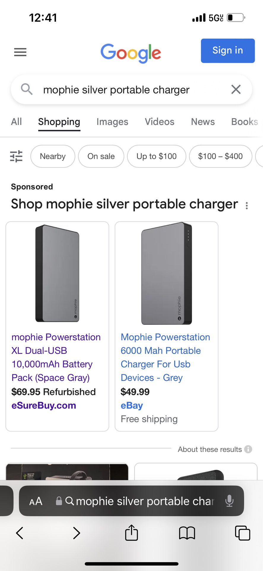 Reliable portable charger Mophine