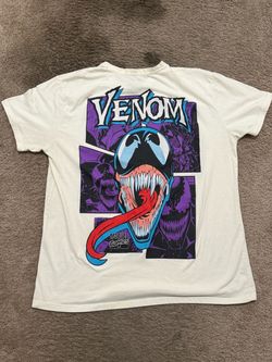 Marvel Venom white graphic tee