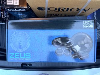 Hifonics Zeus ZS65C 6.5" Component Speakers