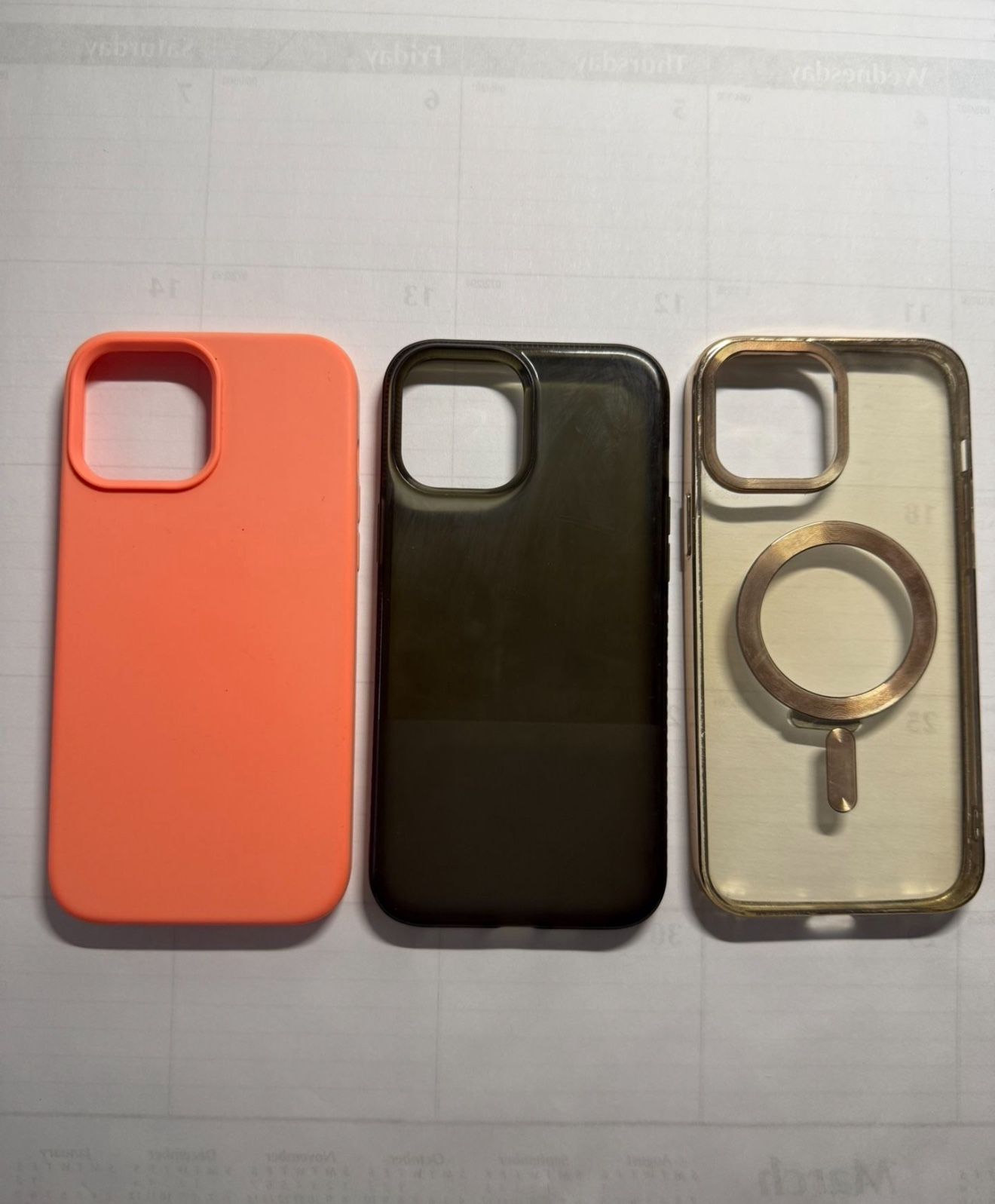 3 Cases For iPhone 12 Pro Max 