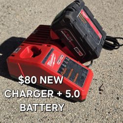 Milwaukee Charger And Battery