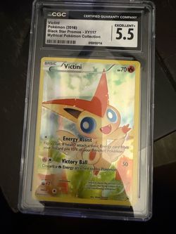Victini XY117 CGC 5.5 Pokémon Promo Card