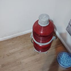 Vintage Telecom Collectable Beacon Warning Light .