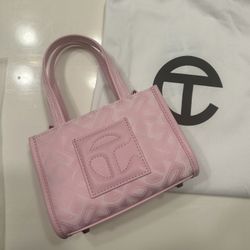 Telfar Pink Tote Bag