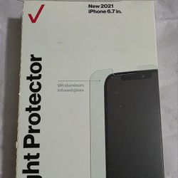 Verizon Blue Light Tempered Glass Protector For Iphone 13 Pro Max