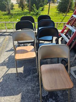 Folding chairs