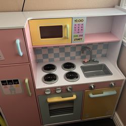 Kids play kitchen
