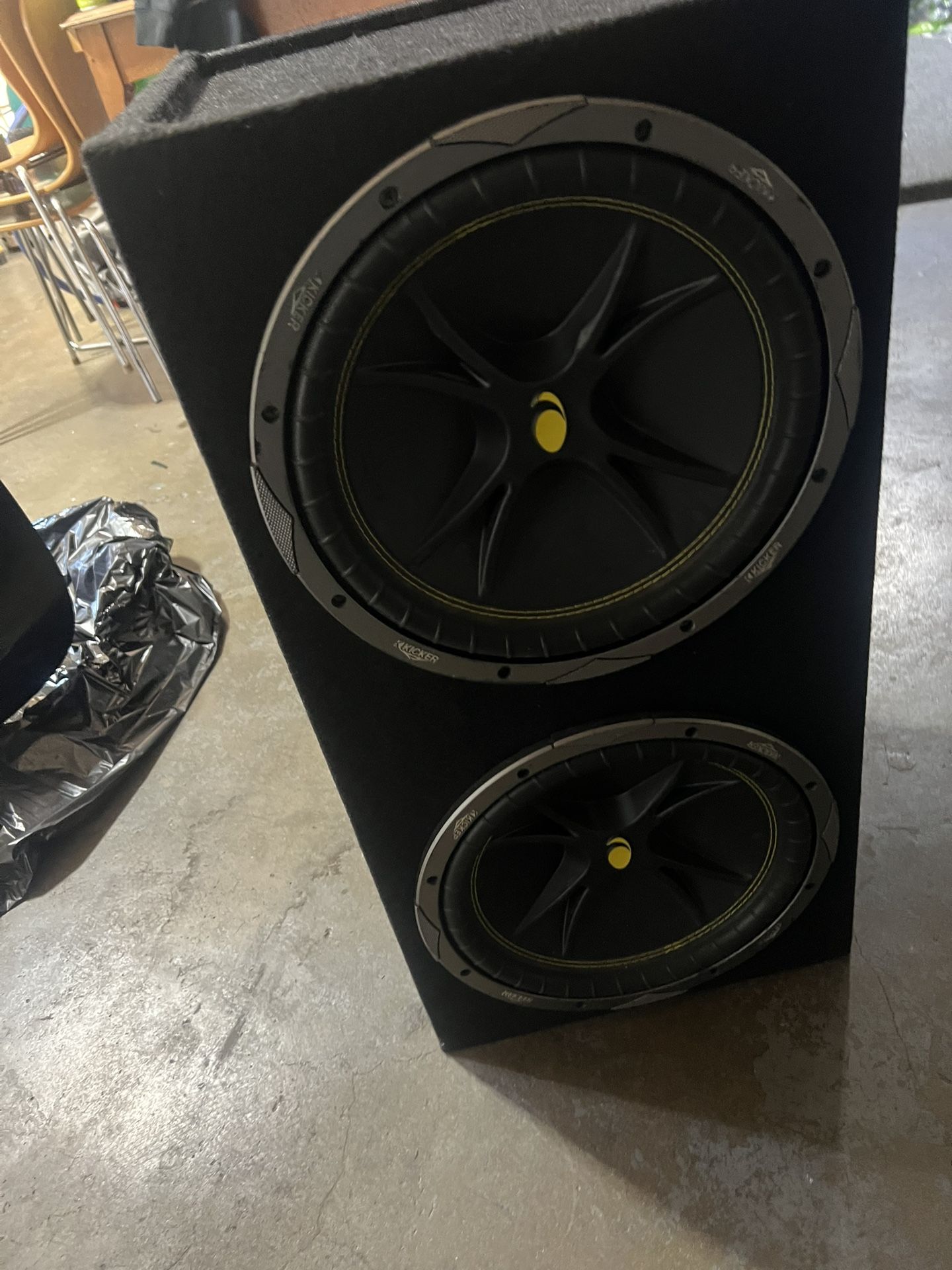 2 12” Kicker Subs