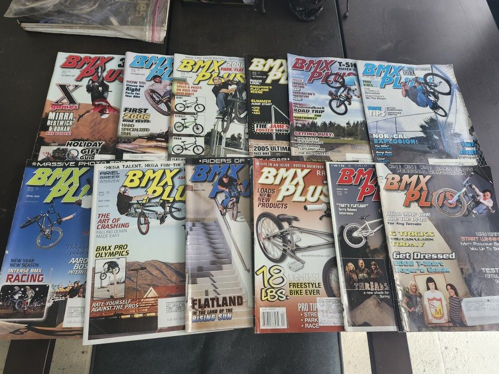 Old Mid School Bmx Magazines 