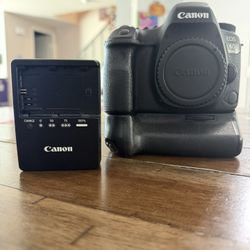 Canon 6D Mark II W/ Battery Grip and Charger