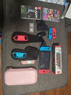 nintendo switch 1 with accessories