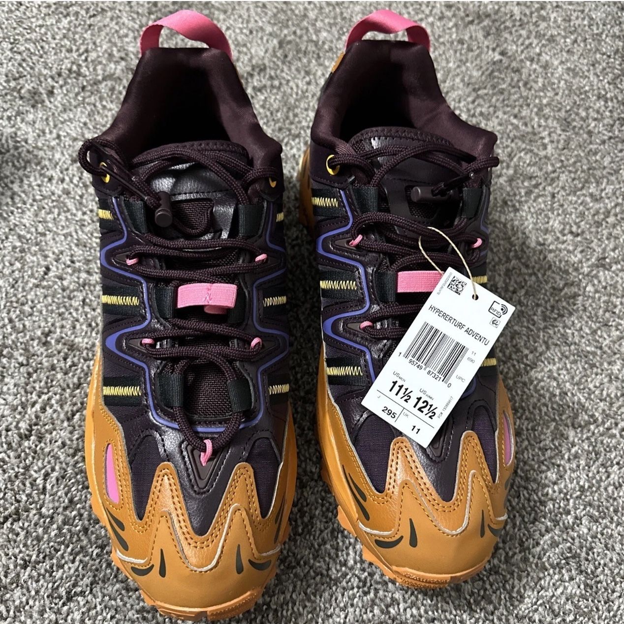 ADIDAS ORIGINALS HYPERTURF ADVENTURE DDLM SHOES HQ6022 size 11.5