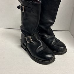 XElement 2440 Classic Engineer Leather Boots Size 9