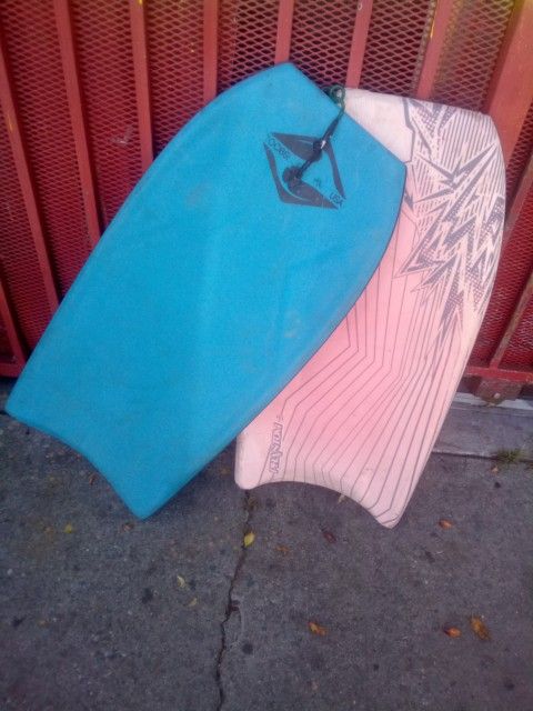 two boogie boards / Body Boards $10 each