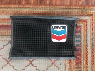 Chevron Old Shop Gas Station Floor Mats Heavy Rubber