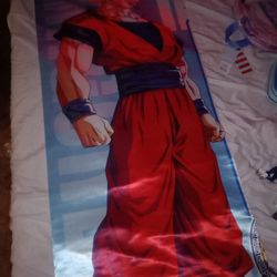 Dragon Ball Super Goku XXXL Wall Scroll