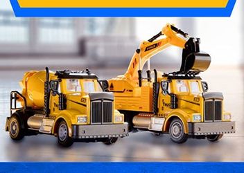 Have FUN Racing Those Construction Trucks!!