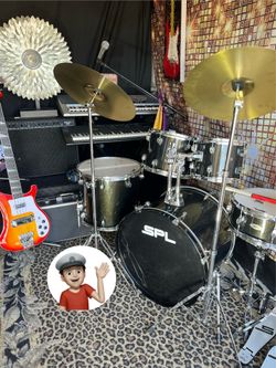 🔥 Mint Drum Set COMPLETE DRUMS