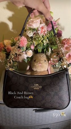 Black Teri Coach Bag