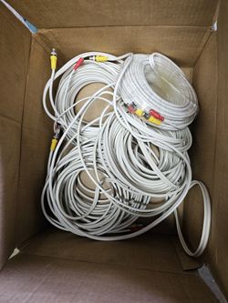 Camera Cables. Power And Video Hd