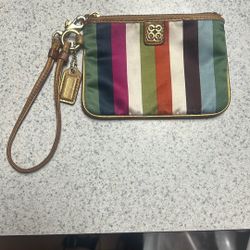 Small Coach Wristlet 