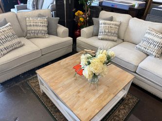 NEW Sofa & Loveseat Set w/ Pillows