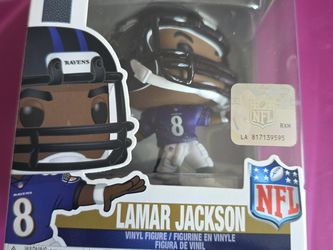 Funko Pop! Lamar Jackson #146 Baltimore Ravens NFL – New in Box