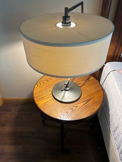 Coffee/Side Tables (Set of 3) and Lamp
