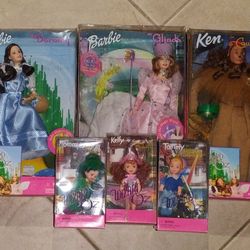 Collectible Wizard Of Oz Barbie Collection