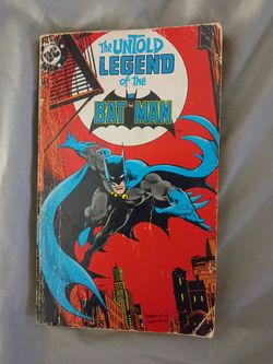 The Untold Legend of the Batman paperback book