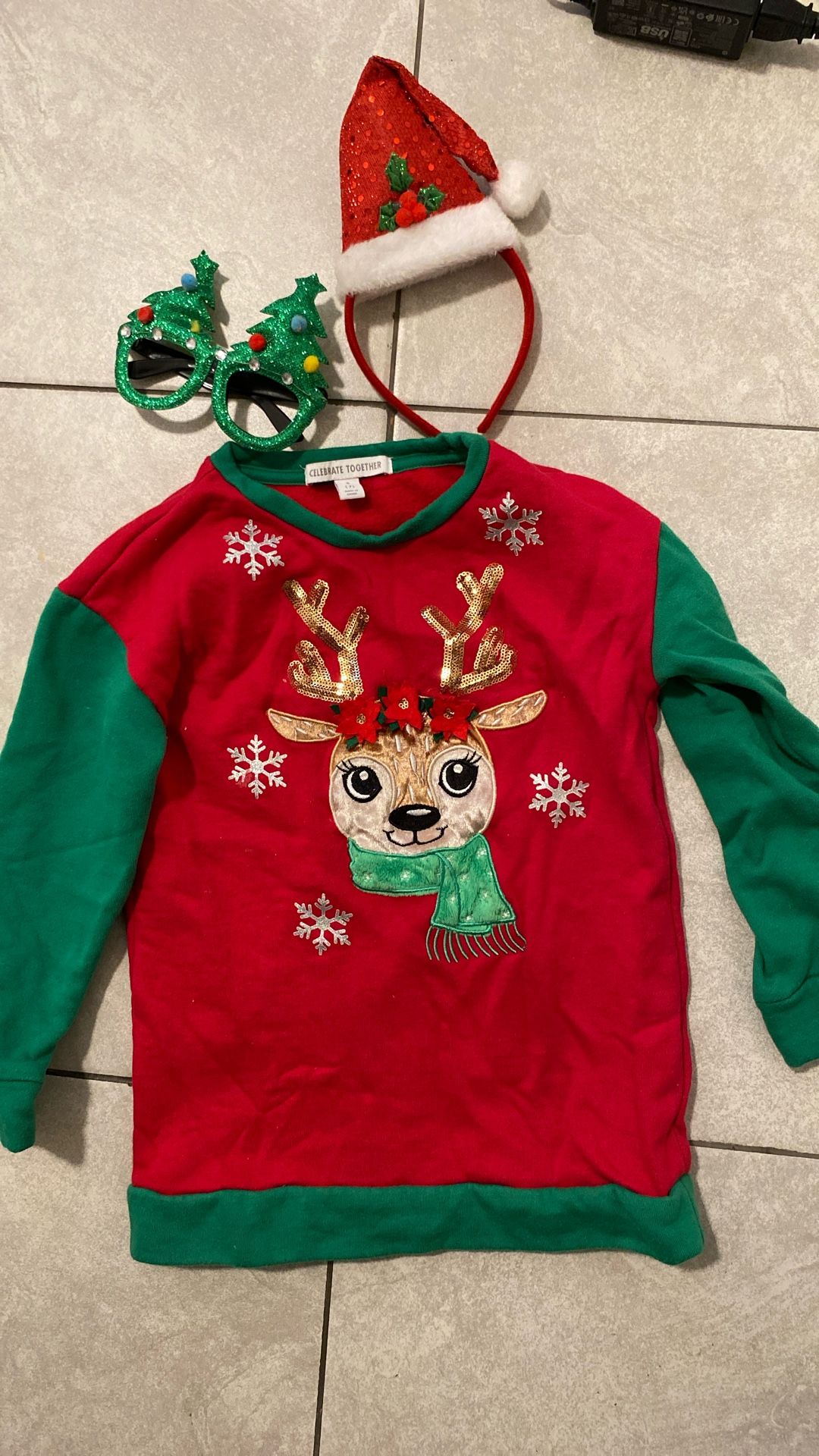 Kids Christmas Sweater / Xmas Sweater/Holiday Sweater