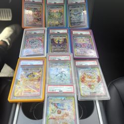 PSA 10 Terastal Festival Eevee Evolution SAR Set 