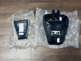 Black Plastic Automotive Mirror Housing Parts