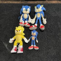 Sonic Plushie Bundle 