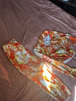 Tie-Dye Two-Piece Matching Set