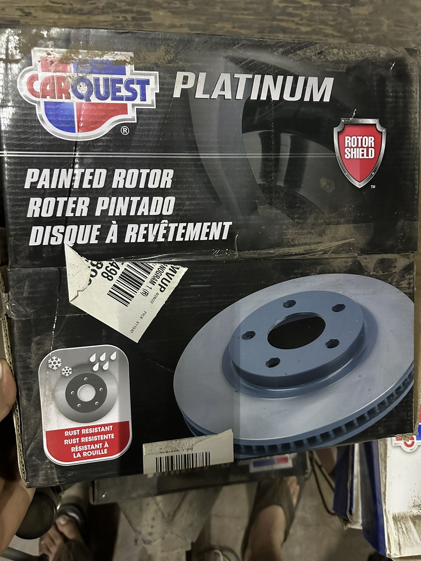 Front And Rear Rotors For A 2015 Jeep Grand Cherokee