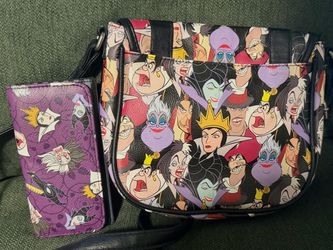 Disney Villains satchel and wallet