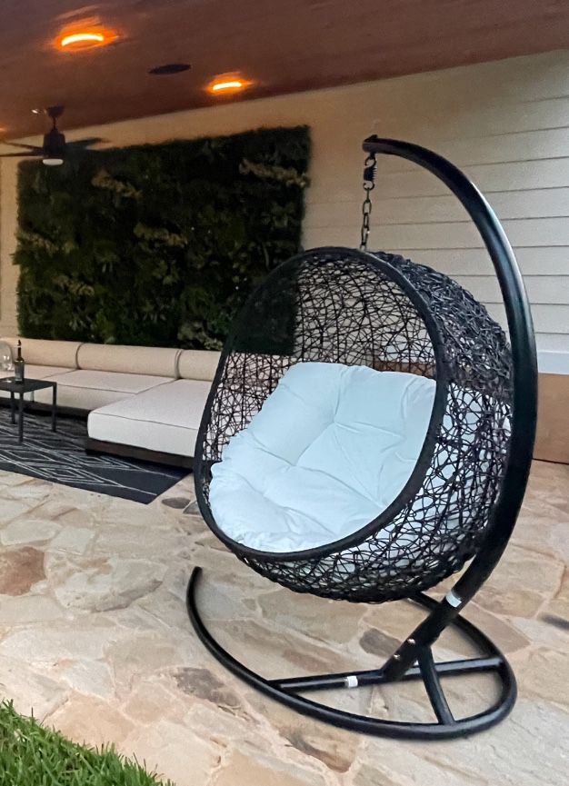 Swinging Egg Chair (Weather cover Included) 