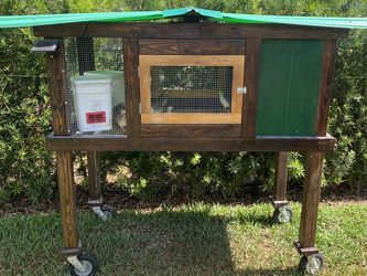 Quail Coop Rabbit Hutch Animal Cage