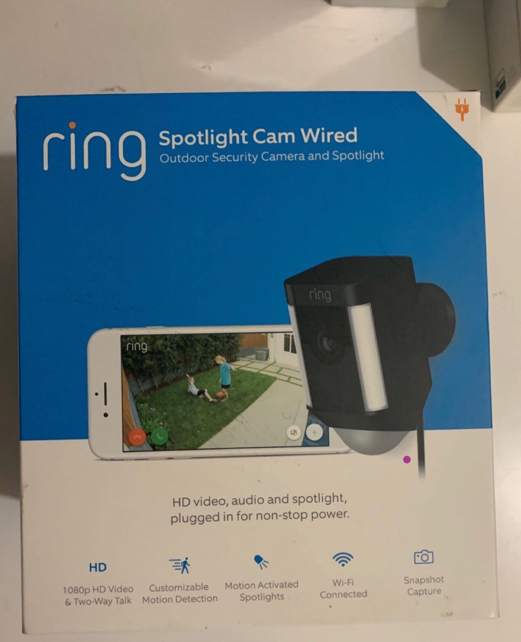 3 Ring Spotlight Camera 