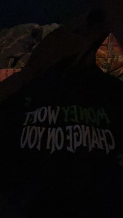 Money won’t change on you hoodie