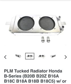 PLM tucked radiator