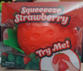 Giant strawberry squeeeeze $10