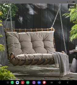 New, Unused Porch Swing