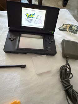 Nintendo DS Lite Cobalt Blueu with Pokemon White Version 2 copy