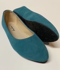Woman’s turquoise Flats 🥿